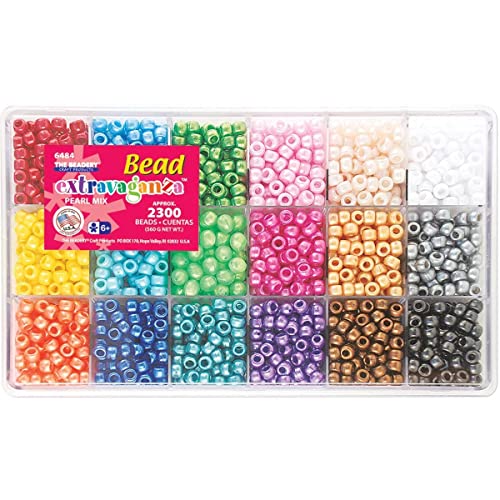 The Beadery - Bead Extravaganza Pearl Mix Bead Box - 2300 Beads - 6484 - Image 2