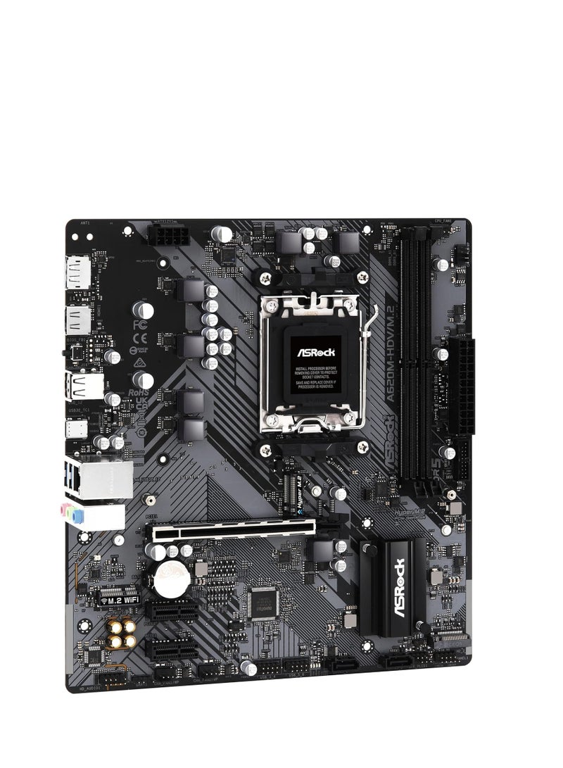 ASRock A620M-HDV/M.2 (AM5 mATX HDMI/DP)  - Image 5
