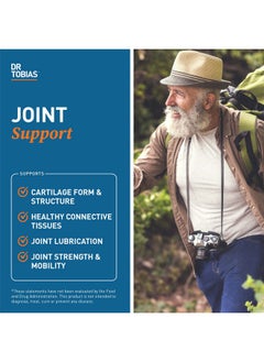Dr. Tobias Joint Support Supplement With Glucosamine Chondroitin Msm Supports Joint Health Function & Flexibility Extra Strength Joint Supplements For Men & Women 240 Capsules  - Image 4
