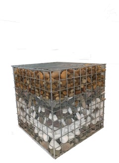 Admax Welded Gabions Basket Galvanized Steel with outdoor spirals - 445x446x445mm (LxWxH) - pzsku/Z051099203A3A99FD837AZ/45/_/1658130144/a0e9ae12-ecd0-4147-ae5f-3a5f355512e9