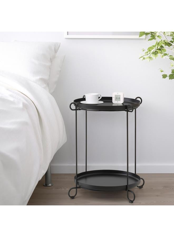 زبون طاولة صينية، سوداء، 50 سم - Image 3