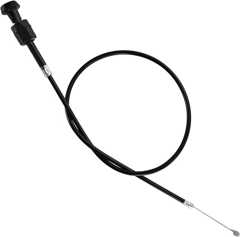 YHomU Motorcycle Throttle Cable Line 30.12 in, Metal Rubber Replacement for 250 Water-Cooled Motorcycle Throttle Cables - Image 1