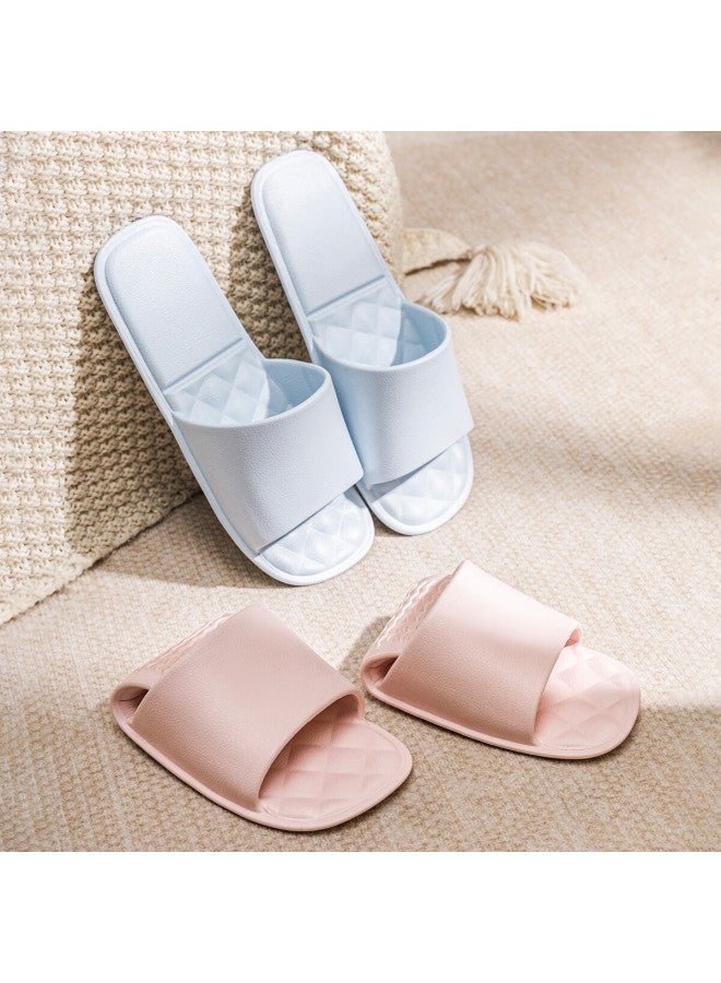 Tzldn Women's Travel Slippers Portable Foldable Bathroom Non-slip Hotel Beach Business Trip Couple Flip Flops Female - Image 2
