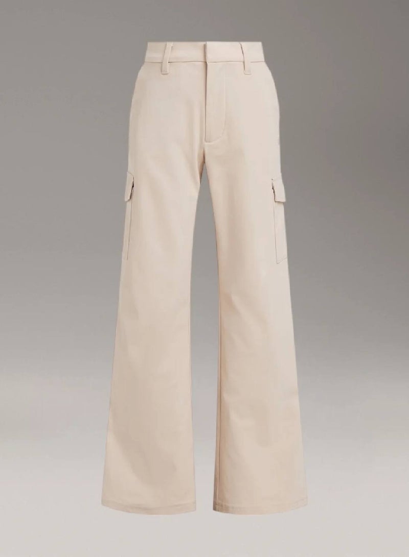 Calvin Klein Jeans Flared Cargo Pants - Image 1