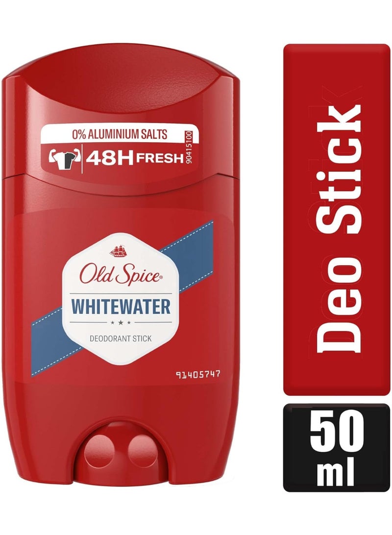 Old Spice Whitewater deodorant stick 50ml (Pack of 3) - Image 2