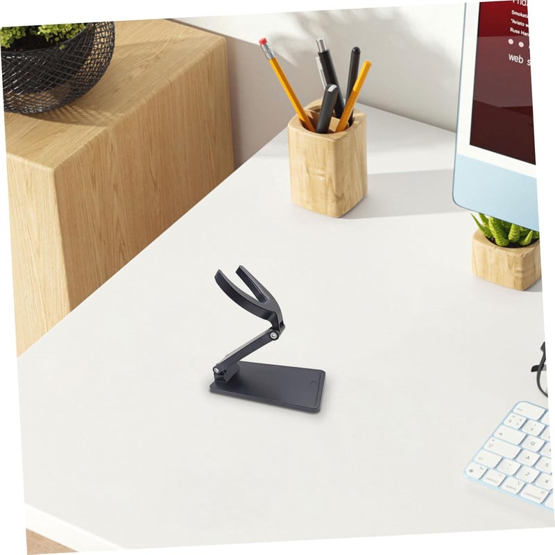 Foldable Adjustable Barcode Scanner Stand Desk Holder Stable Base for Retail Stores Supermarkets with Multi Angle Support Compatible with Various - Image 5
