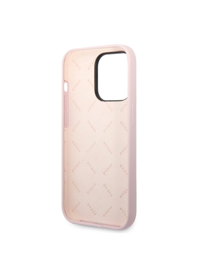 GUESS Guess Silicone Line & Triangle Hard Case for iPhone 14 Pro Max (6.7") - [ GUHCP14XSLTGU ] - Image 2