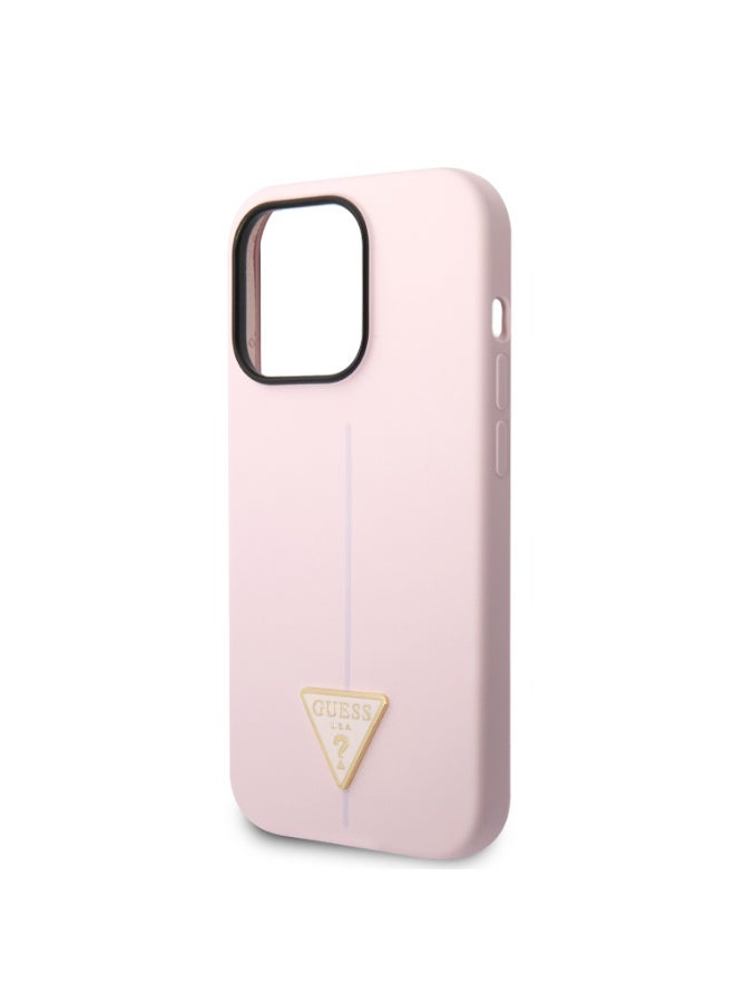 GUESS Guess Silicone Line & Triangle Hard Case for iPhone 14 Pro Max (6.7") - [ GUHCP14XSLTGU ] - Image 5