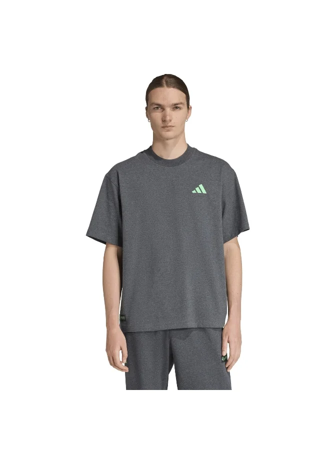 Adidas Adidas Mer Ps Tee M Grey T-Shirt (Short Sleeve) T-Shirts For Men