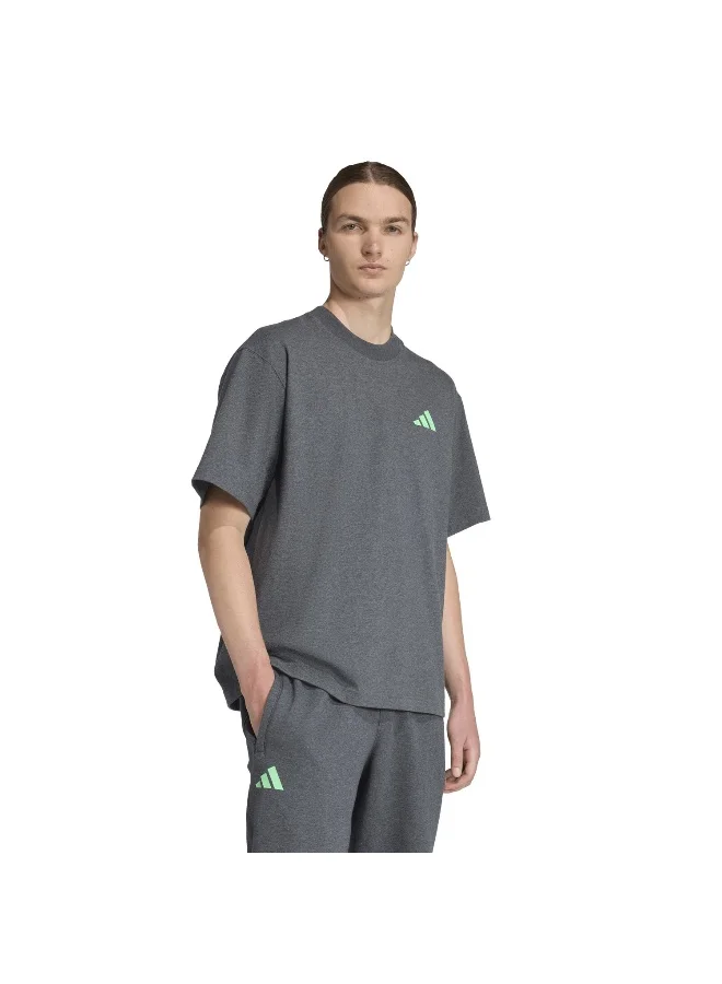 Adidas Mer Ps Tee M Grey T-Shirt (Short Sleeve) T-Shirts For Men