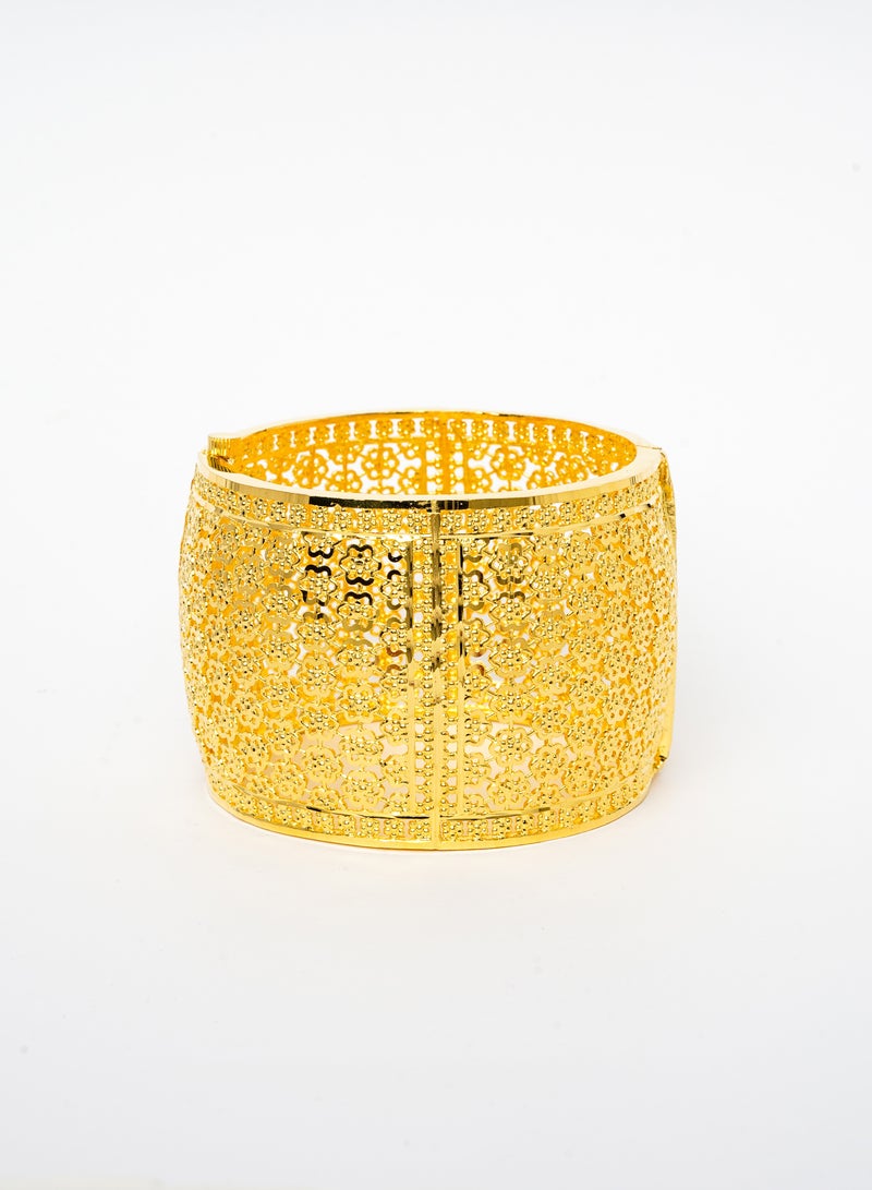 AL INARA IMITATION JEWELLERY BANGLE BROAD OPEN TYPE  - Image 1