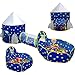PigPigPen 3pc Kids Play Tent for Boys with Ball Pit Crawl Tunnel Princess Tents for Toddlers Baby Space World Playhouse Toys Boys Indoor Outdoor Play House Perfect Kids Gifts - Image 4