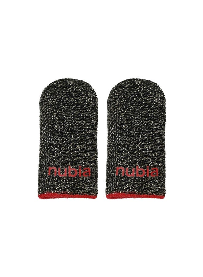 Nubiyahongmo Gaming Finger Sleeves, Ultra-thin Non-slip Sweatproof, Esports Gaming Accessory For Mobile Phones And Tablets, Honor Magic 10 Pro+ Compatible, One Pair, Gray