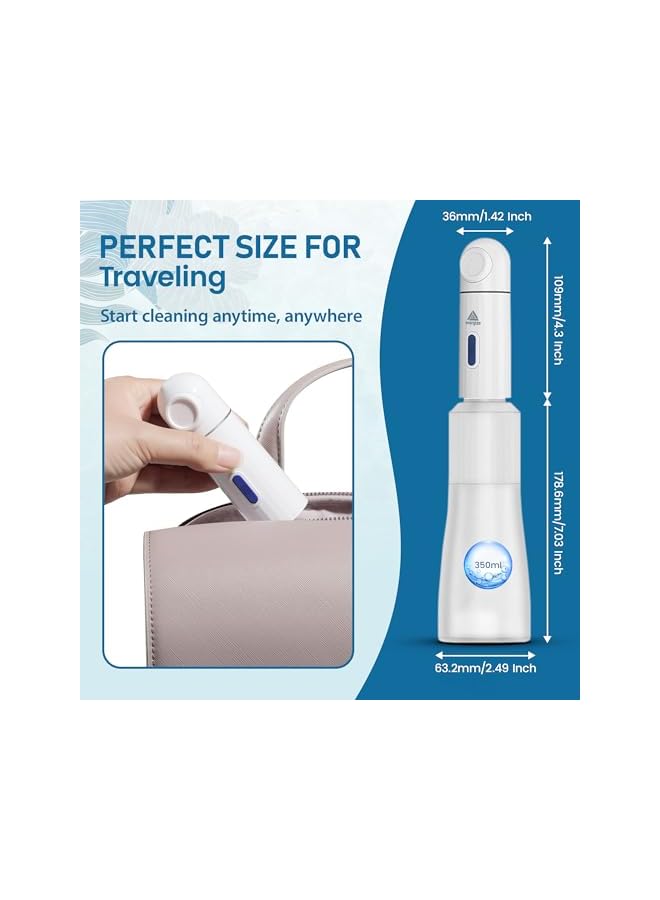 The Bros Energize Portable Travel Bidet With 350ml Reservoir, High-Pressure Mini Electric bidet Rechargeable Handheld, Portable shattaf Water Sprayer, For Personal Hygiene Cleaning, Postpartum Care - Image 5