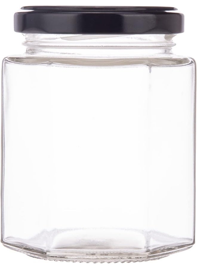 AKDC Glass Bottle W/Metal Lid L(6CM) XW(7CM) XH(9CM) Transparent - Image 2