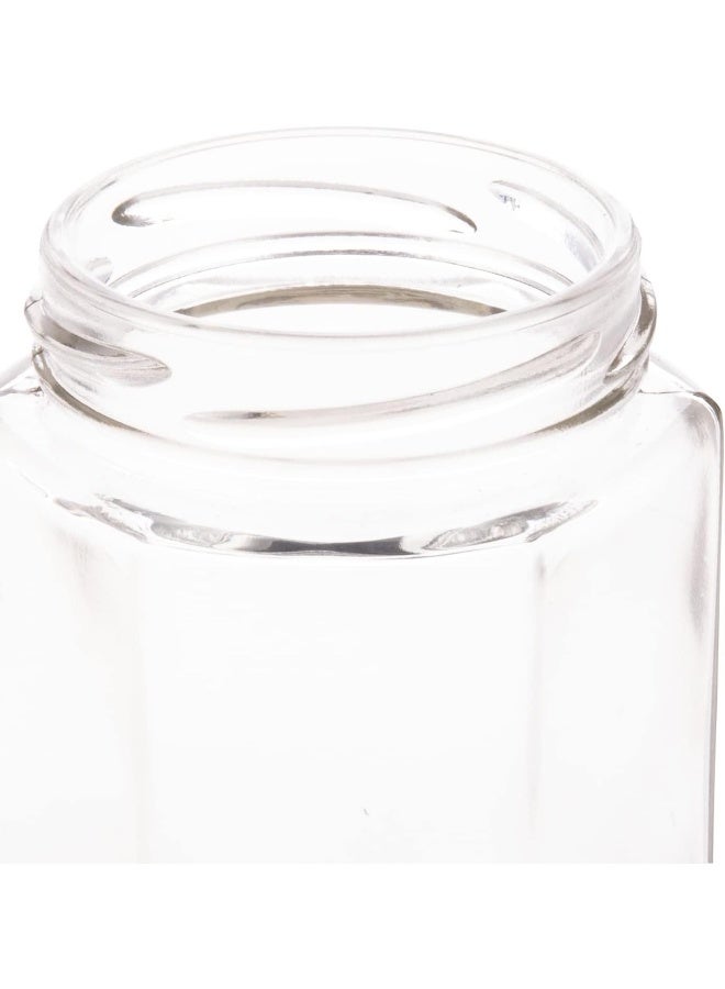 AKDC Glass Bottle W/Metal Lid L(6CM) XW(7CM) XH(9CM) Transparent - Image 3