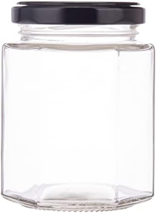 AKDC Glass Bottle W/Metal Lid L(6CM) XW(7CM) XH(9CM) Transparent - Image 5