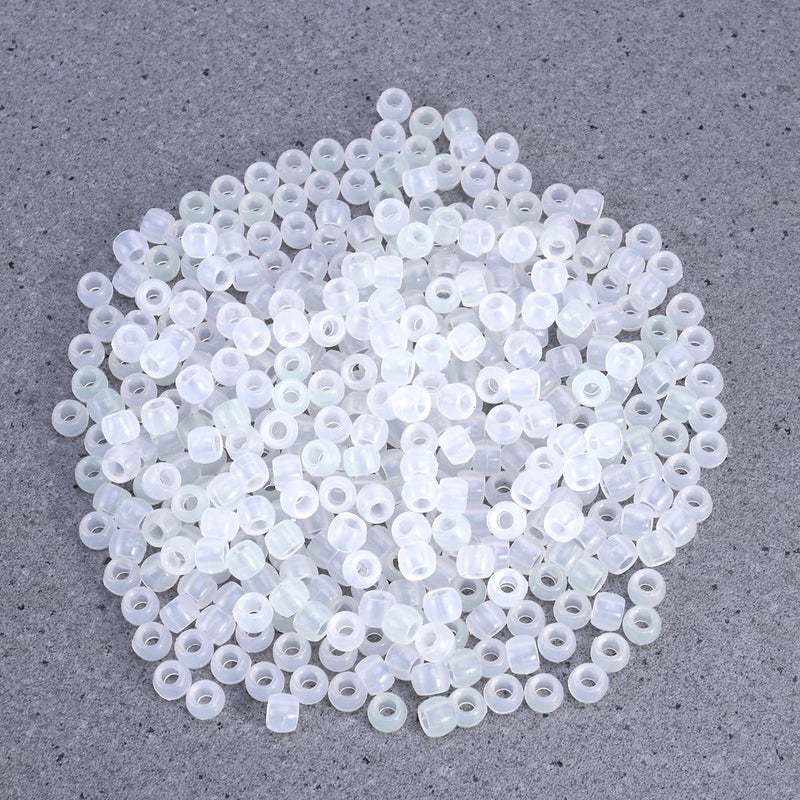 comfrt Plastic Clear Beads Color Changing UV Reactive Beads for Jewelry Making 250Pcs - Image 2