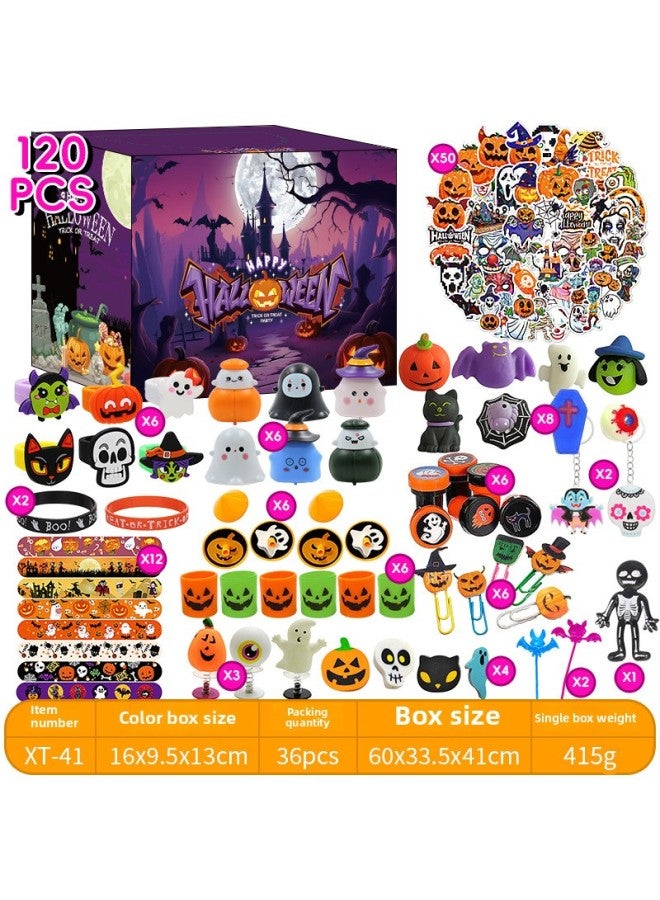 Loquat 20.25 Million  Pumpkin Party Small Toy Suit Children DIY Skull Bat Ornaments Tricky Toys-Color:XT-48 - Image 2