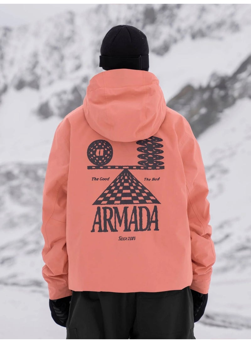 ARMADA REEDY 2L INSULATED SNOW JACKET - Faded Rose - Image 4