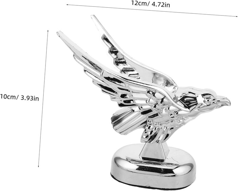 All item simple matching build Car Hood Ornament Plastic Eagle Design Decorative Car Truck Hood Decoration Engine Cover Fit Easy Installation Replaceable parts - Image 2