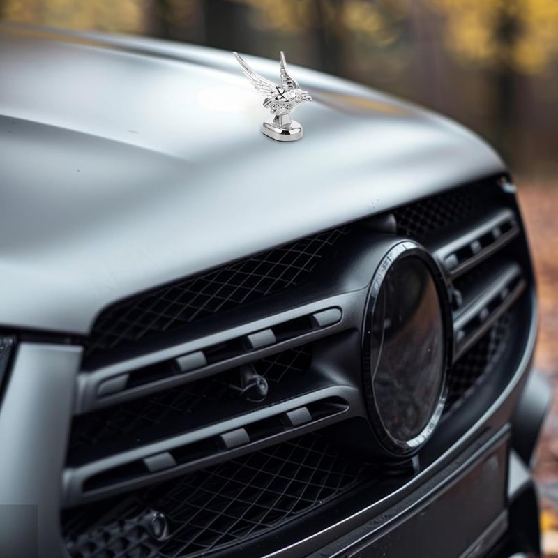 All item simple matching build Car Hood Ornament Plastic Eagle Design Decorative Car Truck Hood Decoration Engine Cover Fit Easy Installation Replaceable parts - Image 5