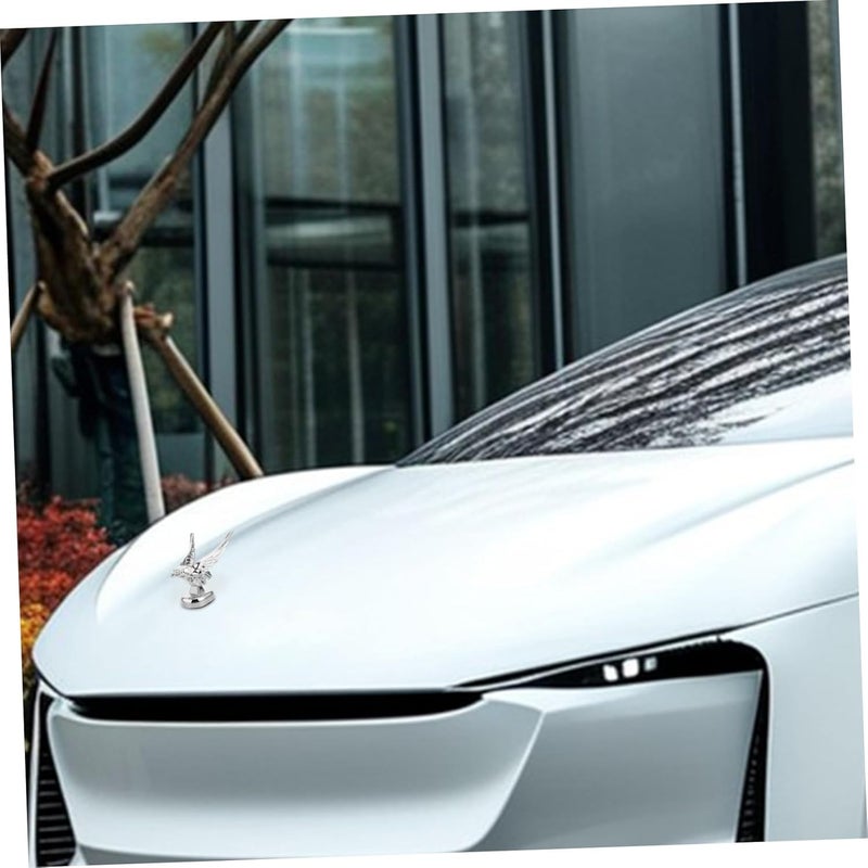 All item simple matching build Car Hood Ornament Plastic Eagle Design Decorative Car Truck Hood Decoration Engine Cover Fit Easy Installation Replaceable parts - Image 4