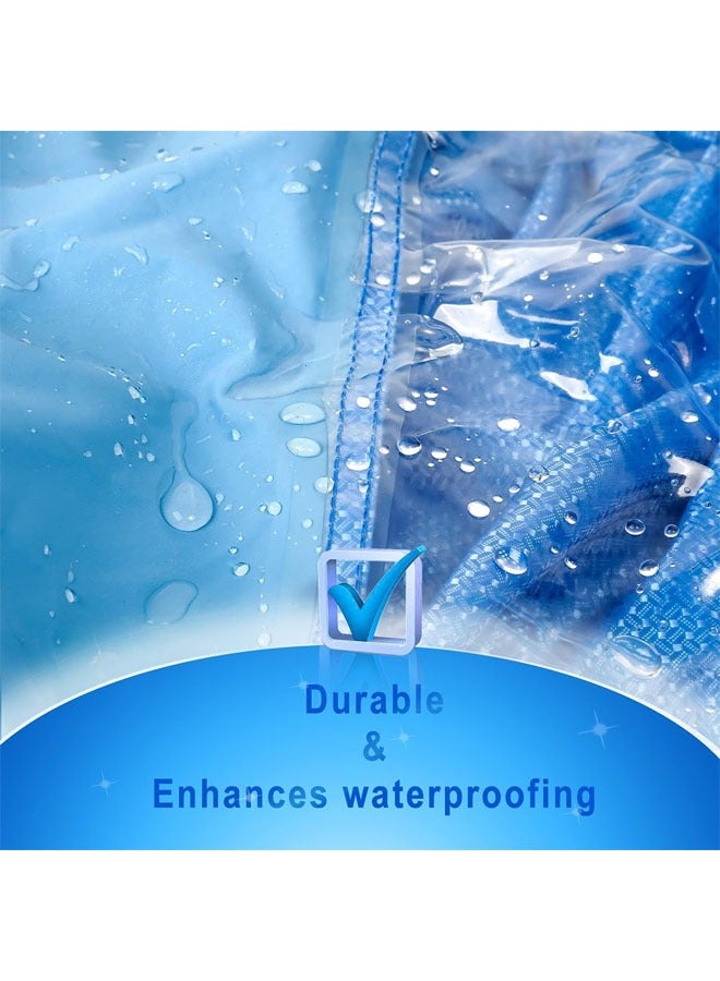 YelaJoy Air Conditioning Cleaning Waterproof Cover，Washing Wall Mounted Air Conditioner Cleaning Protective Dust Cover Clean Tool Tightening Belt for 2-3P - Image 3