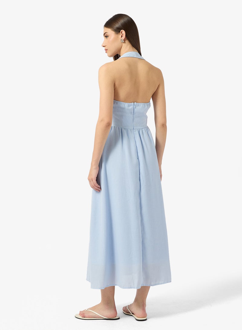 ايلا فستان بياقة هالتر - Image 2