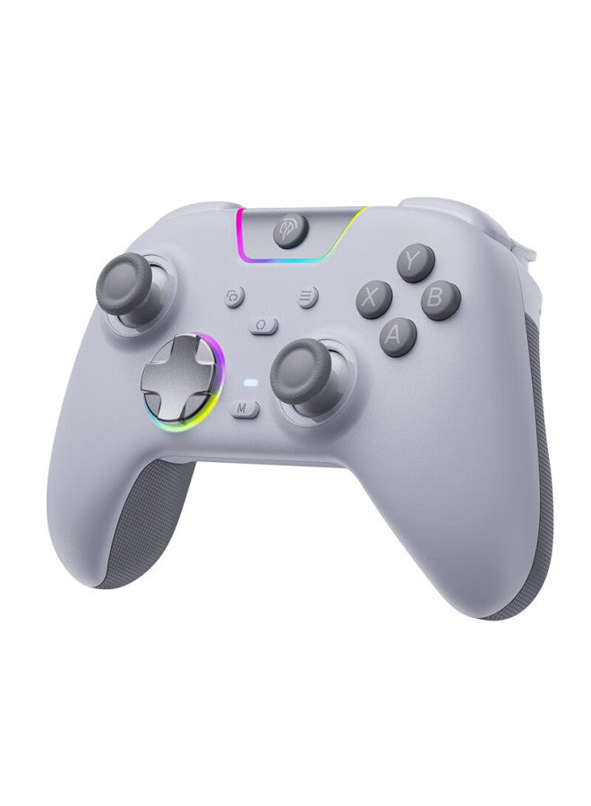 Easysmx Yishu Ma Jueying X05pro Game Controller For Pc, Black Myth: Wukong, Steam, Bluetooth Trigger, Vibration, Wireless, For Mobile Phones And Ipad, Silent Switch 2nd Generation Controller White