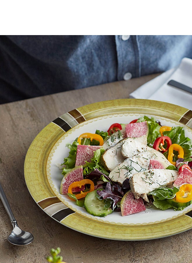 Rk Melamine Sunburst Melamine Dinner Plate 10.5" - Image 4