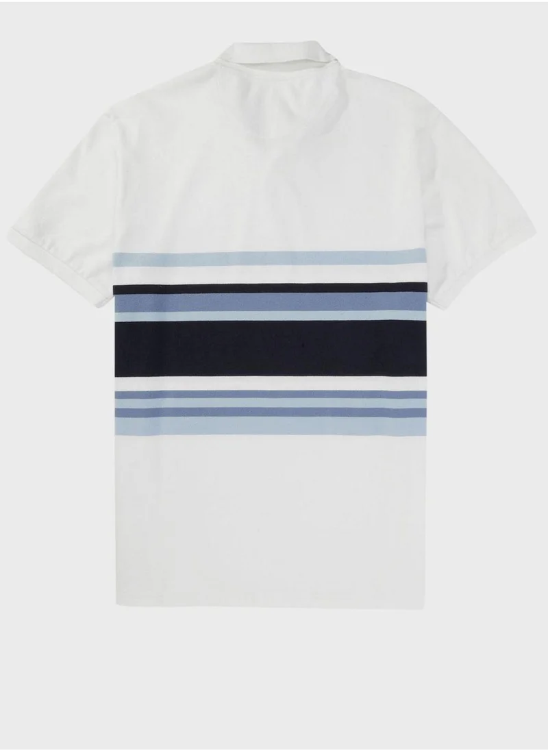امريكان ايجل Striped Polo Shirt