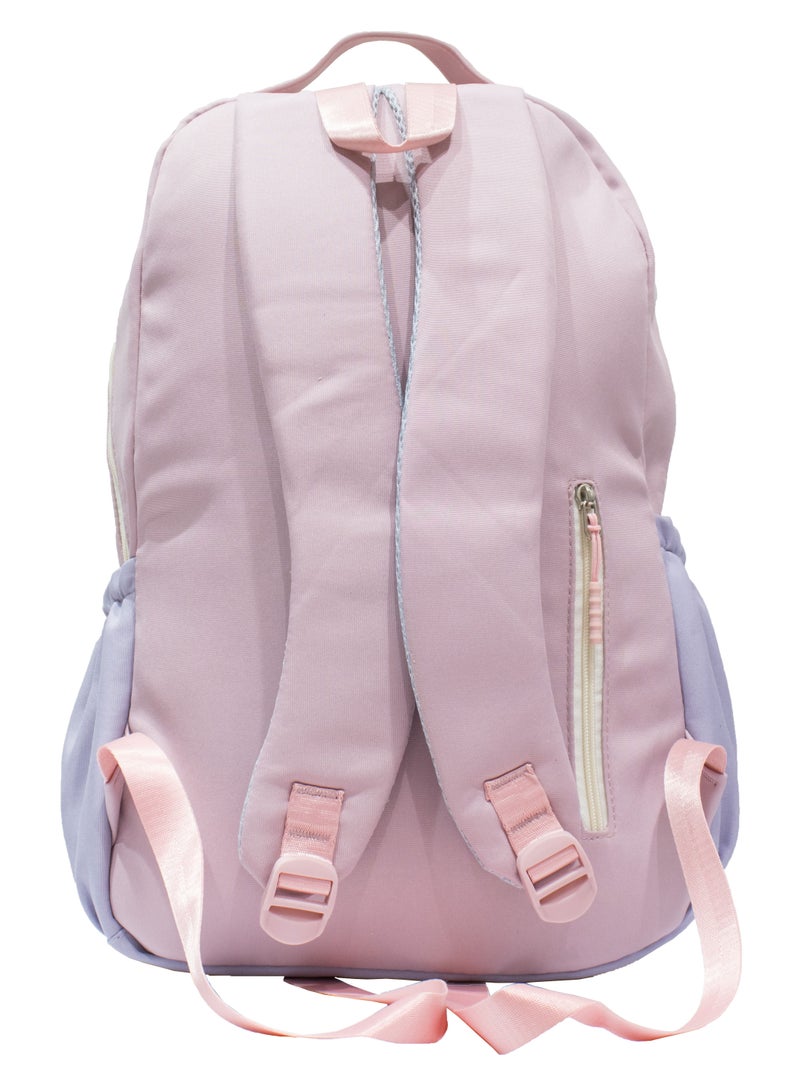 FUERCHEN School Bag With Laptop And Tablet Pocket( Pink) - Image 4