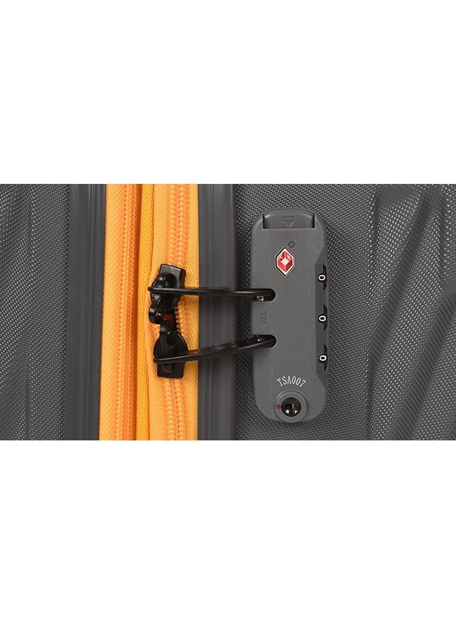 Travel Plus مجموعة من 3 قطع من حقائب أمتعة ABS بمقاس 20 و26 و30 بوصة باللون الرمادي  - Image 5