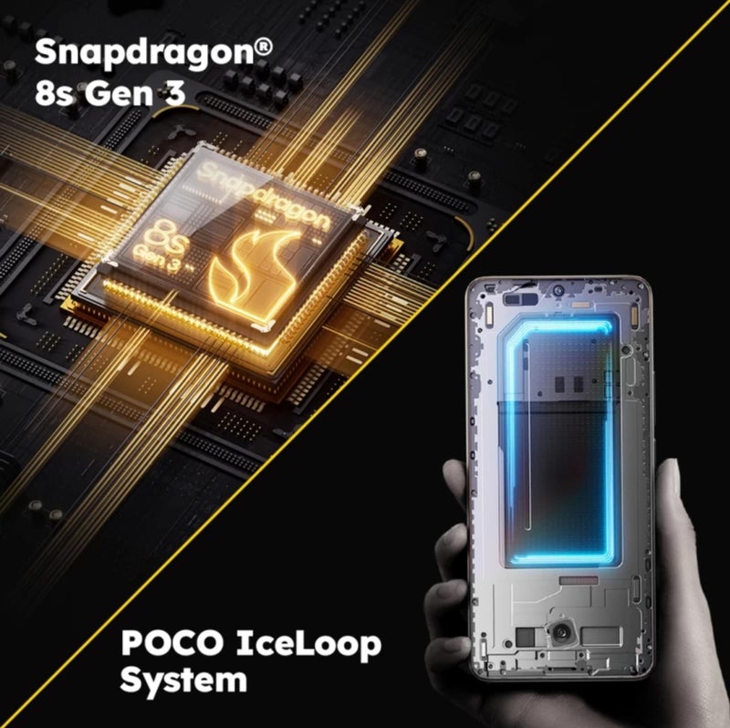 Poco F6 5G Black 8GB RAM 256GB ROM - Image 3