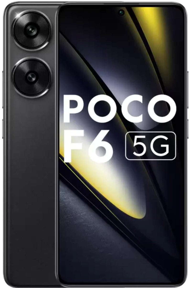 Poco F6 5G Black 8GB RAM 256GB ROM - Image 1