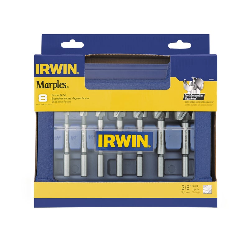 Irwin Tools IRWIN Marples Forstner Bit Set, Wood Drilling, 8 Piece (1966892) - Image 4