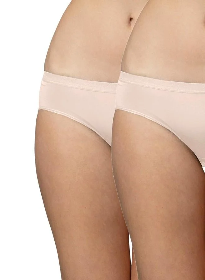 ترايامف Triumph Women's Polyamide Classic Solid Underwear (Pack of 2) (M000774_Multi-Color
