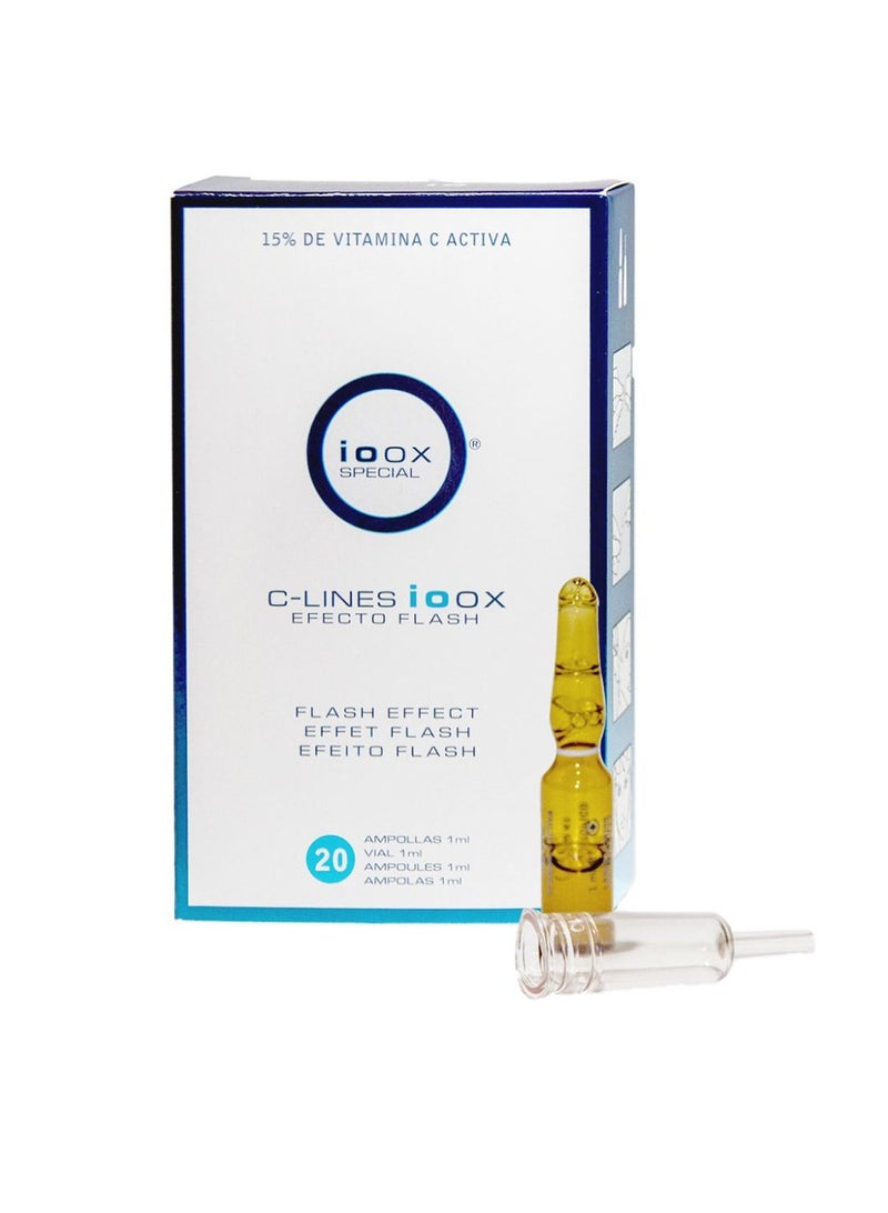 Ioox C-Lines Ampoules Flash Effect 20x1ml - Image 2