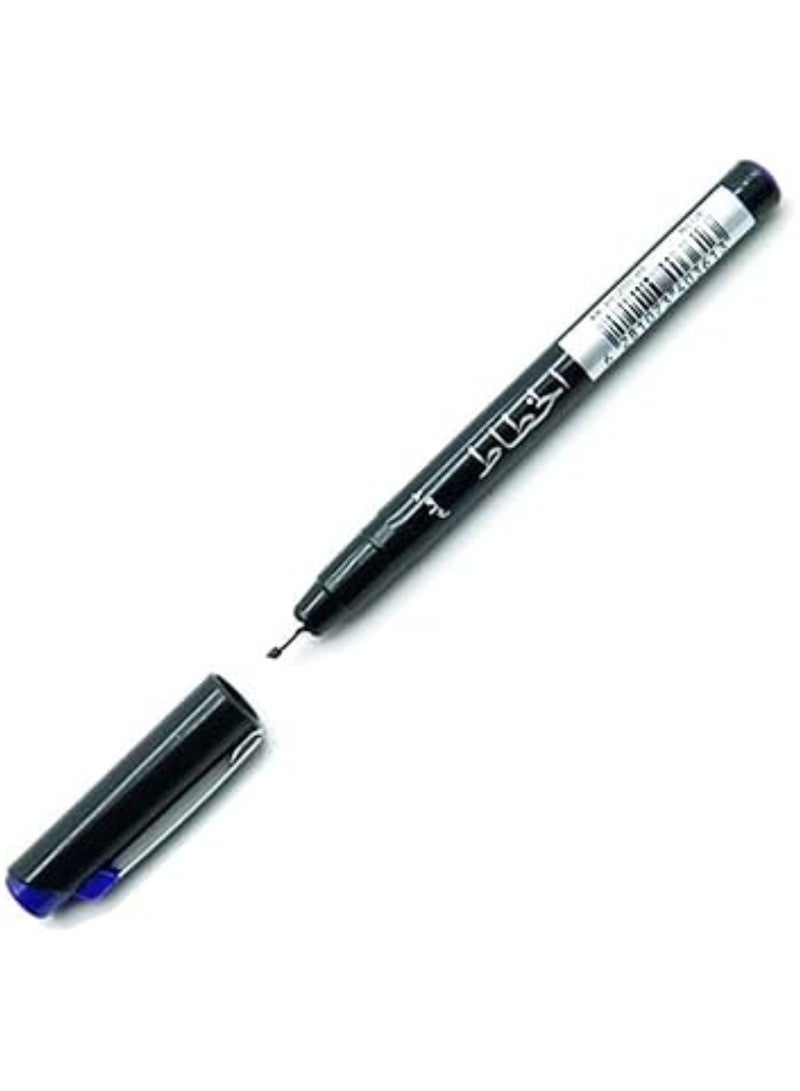 Al Khatat Calligraphy Pen – 2.0 mm Tip, Black Ink pack of 3 - Image 2