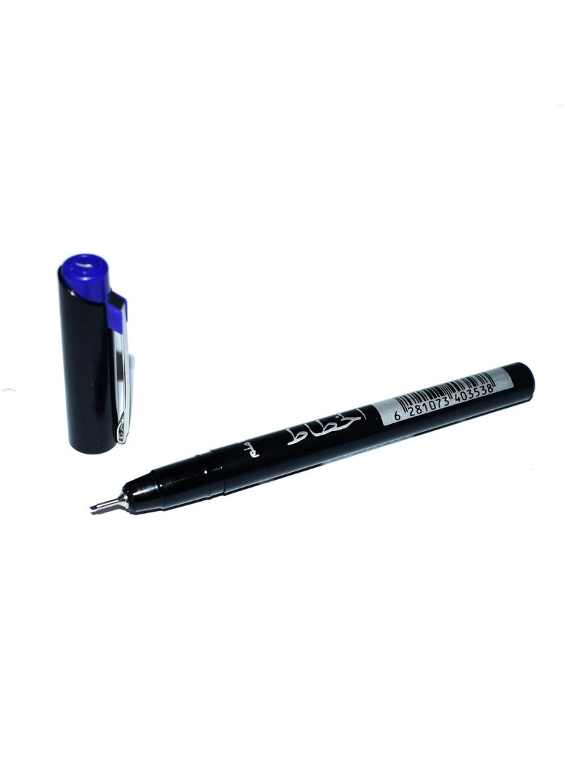Al Khatat Calligraphy Pen – 2.0 mm Tip, Black Ink pack of 3 - Image 3
