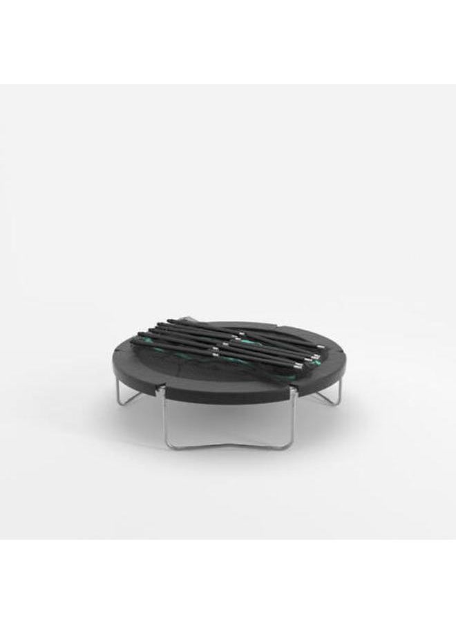 Domyos Trampoline 240 with Netting - Tool-Free Design  - Image 2
