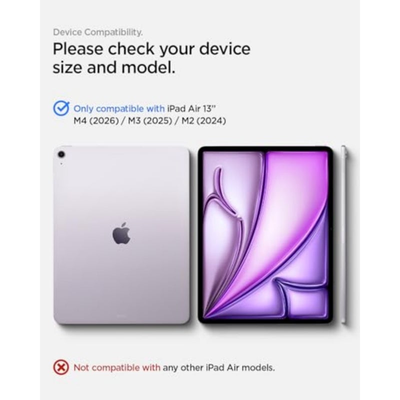 Tempered Glass Screen Protector for iPad Air 13 inch M2 2024:9H hardness, crystal clear, touch responsive, auto-align technology, case-friendly, easy installation kit - Image 2