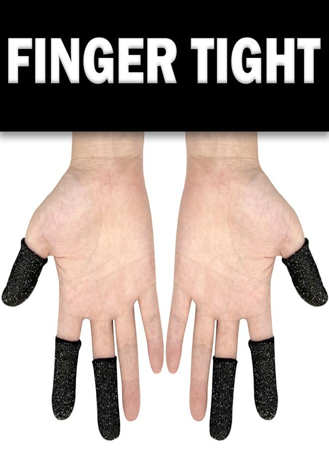 YERGOFE 10 PCS Finger Cots Cut Resistant Protector - Finger Covers for Cuts, Gloves Life Extender, Cut Resistant Finger Protectors for Kitchen, Work, Sculpture, Anti-Slip, Reusable - Image 5