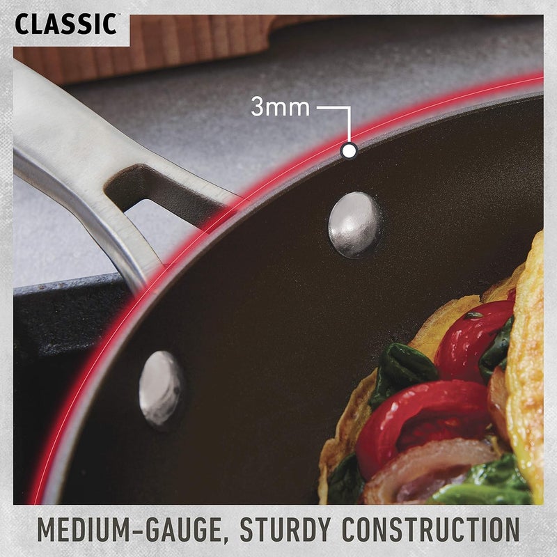 Calphalon 1934149 Classic Nonstick Omelet Fry Pan, 8", Grey - Image 4