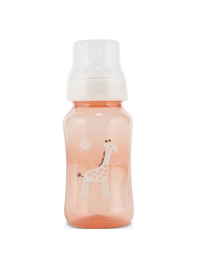 Cudlie Premium 2-Pack Baby Bottles - 11 Ounce, Hourglass Shape, Fun Boys and Girls Prints, Clear Cover - BPA-Free - Image 4