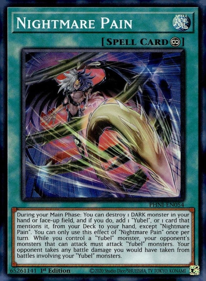 YU-GI-OH! Nightmare Pain - PHNI-EN054 - Super Rare - 1st Edition