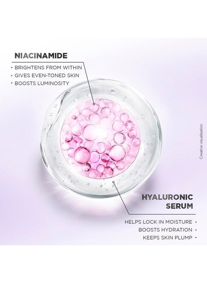 Glow & Lovely Glow and Lovely GlassBright Ultralight Gel Creme with Niacinamide, Hyaluronic serum|95% Clearer Glass Skin|Reduces Dark spots & Pigmentation|2X Radiance| Inspired by Korean beauty science |50g - Image 3