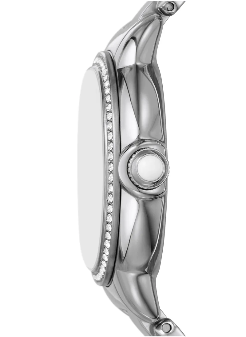 امبوريو ارماني Mia Steel Strap Analog Watch