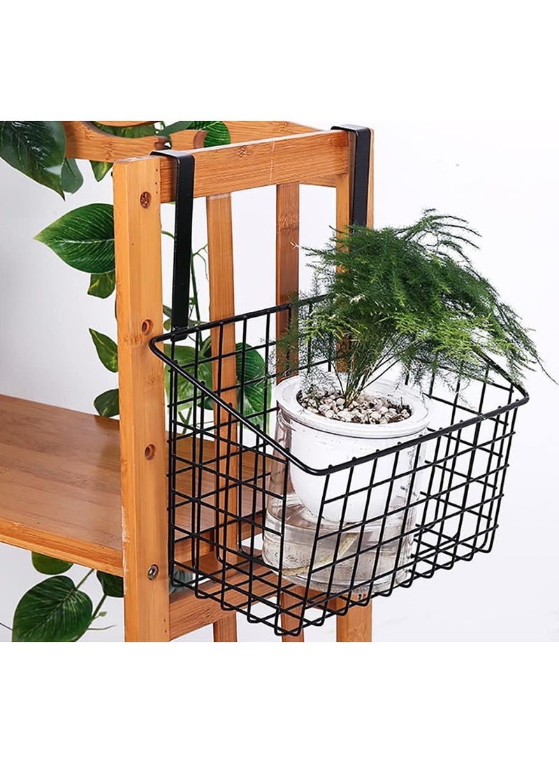 DubaiGallery 3Pcs Basket metal door-hung organiser kitchen hanging shelf  - Image 4